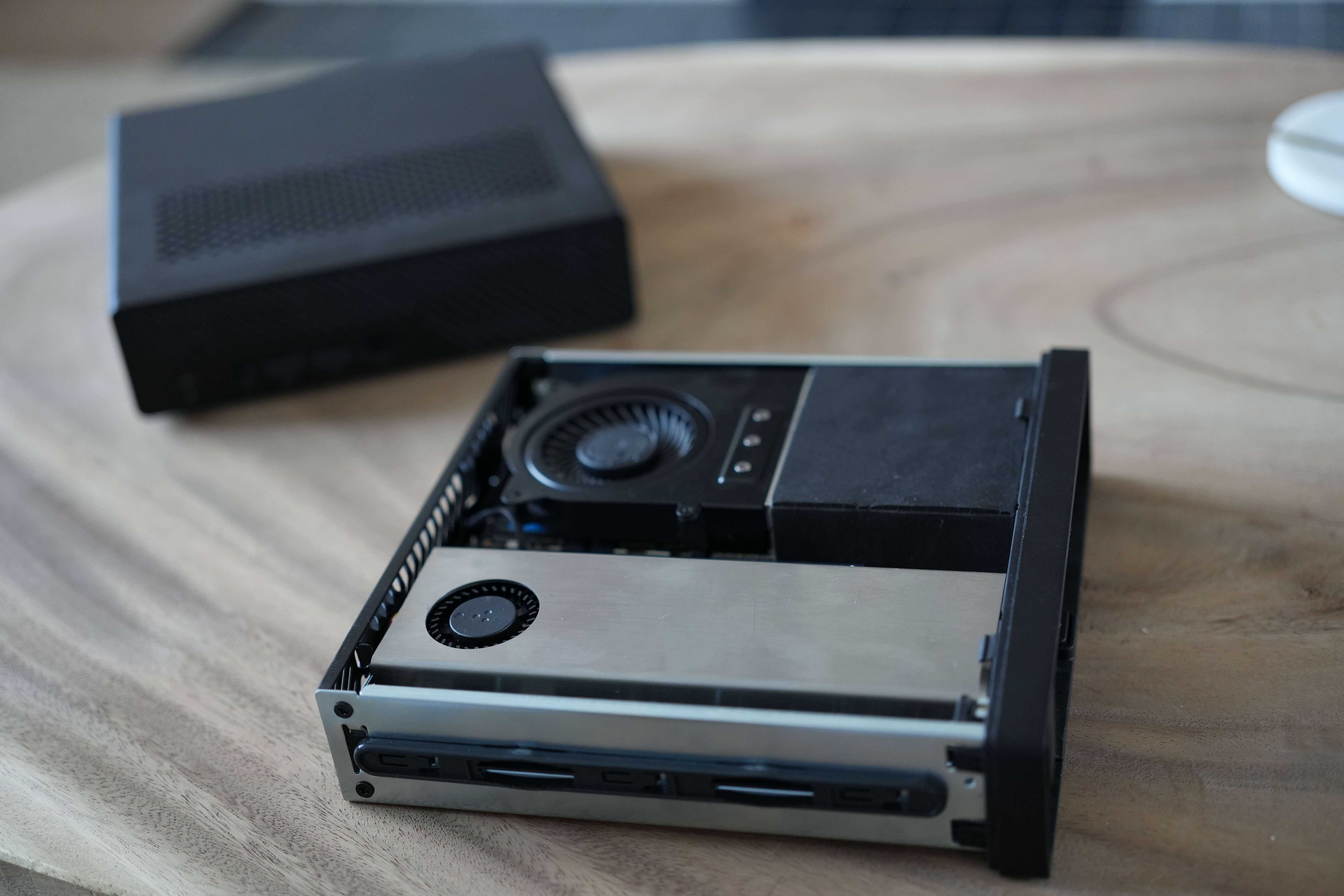 NVIDIA A2000 installed in the Minisforum MS-01